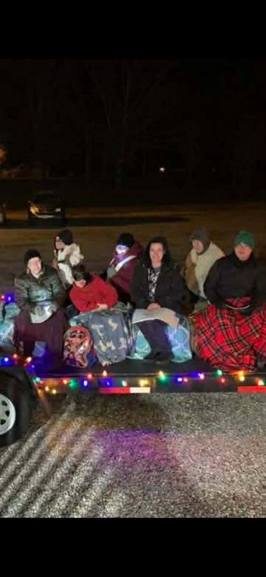 Christmas parade outreach